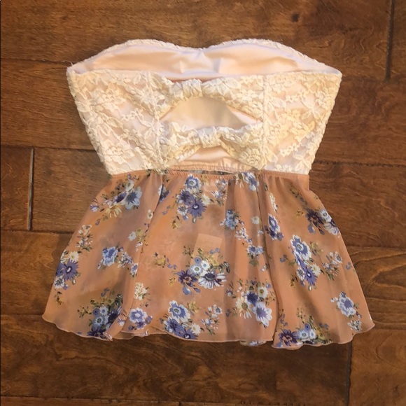 Daytrip BNWT women’s medium strapless top - Picture 4 of 8